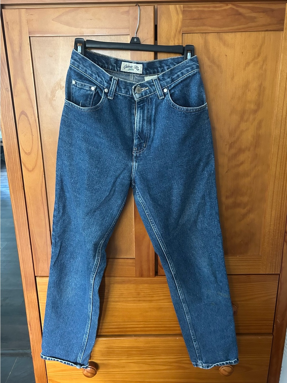 Classic Vintage Blue Denim Jeans - St. John’s Bay